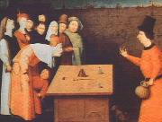 BOSCH, Hieronymus The Magician gfh USA oil painting artist